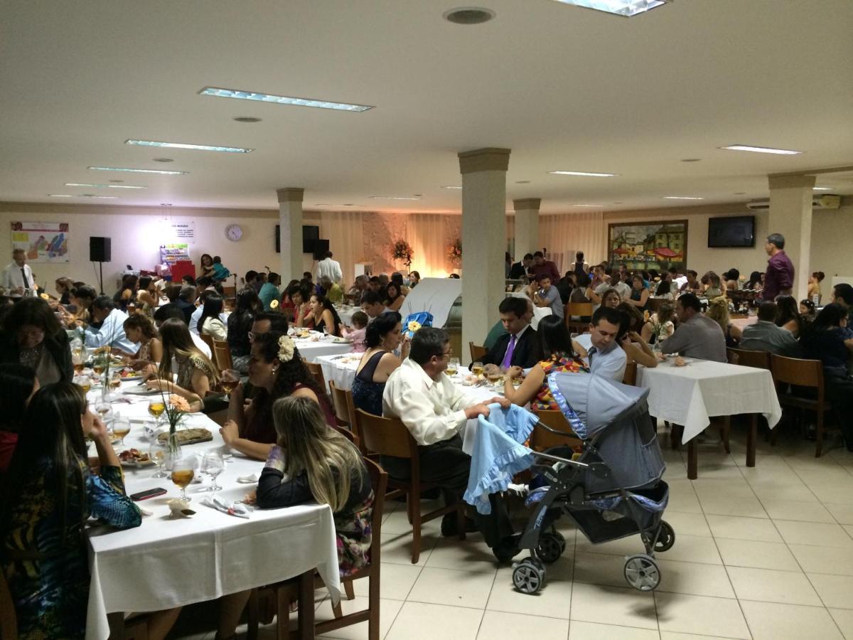 Hotel E Churrascaria Los Pagos Linhares Bagian luar foto